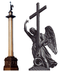 Александрийский столп (Александровская колонна) и Ангел